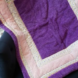 36" x 45" Fully washable baby quilt